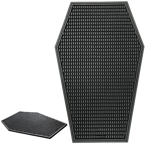 Coffin Coffee Bar Mat 17x11in