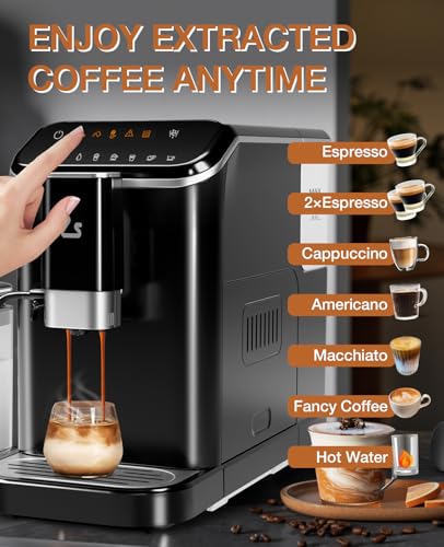 Fully Automatic Espresso Machine with Milk Frother