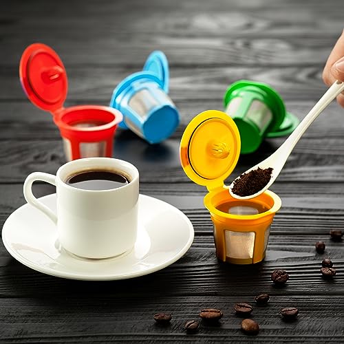 4 Pack Reusable K Cups for Keurig Coffee Makers (4 Count)