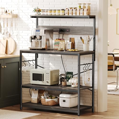 Bakers Rack with Power Outlets