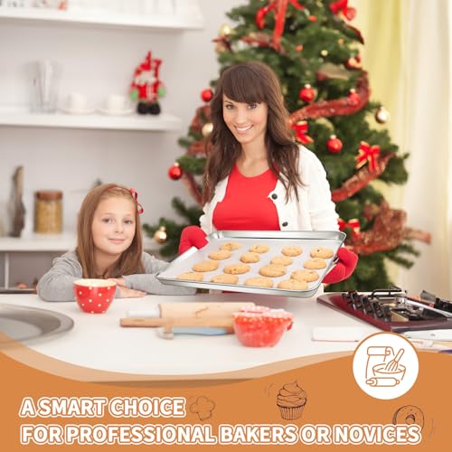 Stainless Steel Baking Sheet Pan Set of 2