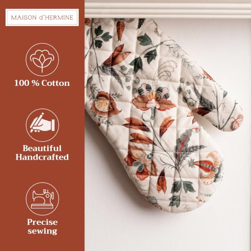 Maison d'Hermine Oven Gloves 100% Cotton Oven Mitt