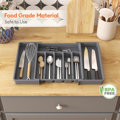 Extra Large Silverware Drawer Organizer (3 Count)