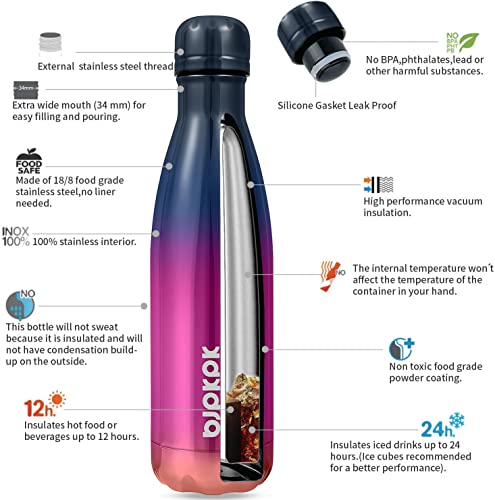 17 oz Insulated Water Bottle