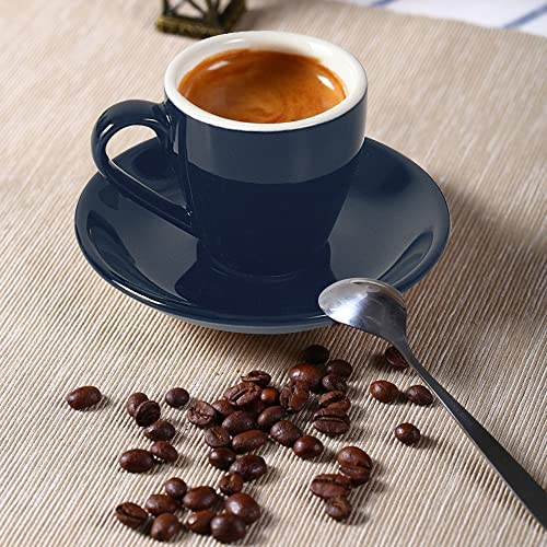 Porcelain Espresso Cup with Saucer