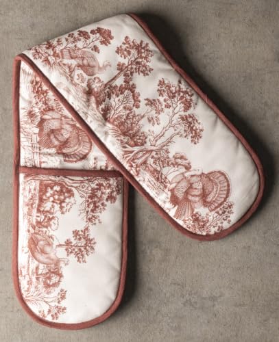 Double Oven Mitts 100% Cotton Double Oven Glove