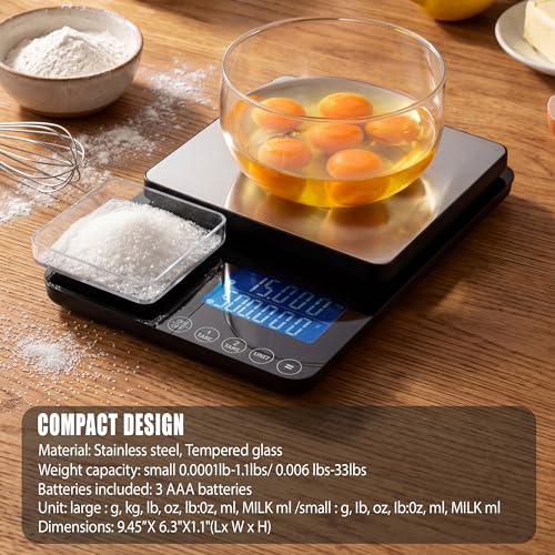 Dual Platform Kitchen Scale
