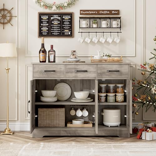 Kitchen Buffet Cabinet with Storage