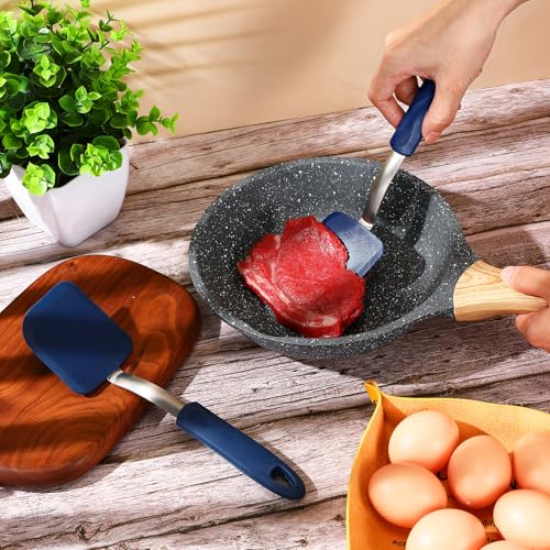 2 Pcs Mini Silicone Cookie Brownie Spatula (2 Count)