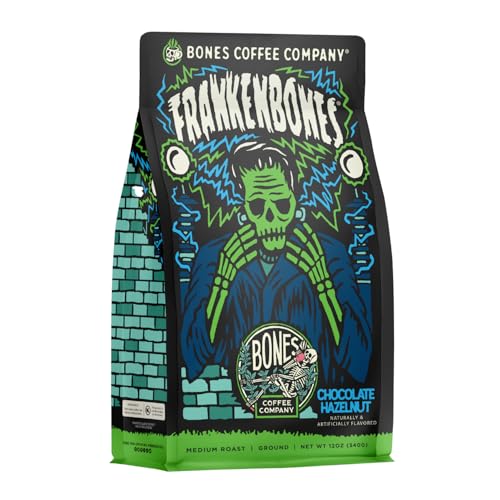 Frankenbones Chocolate and Hazelnut Flavored Coffee (12 Ounce)