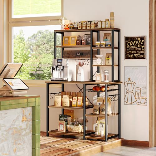 Large Bakers Rack with Power Outlets