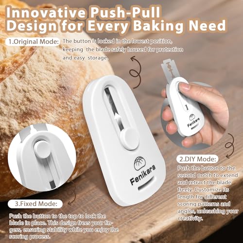 Premium Magnetic Bread Lame & Versatile Bread Scoring Tool