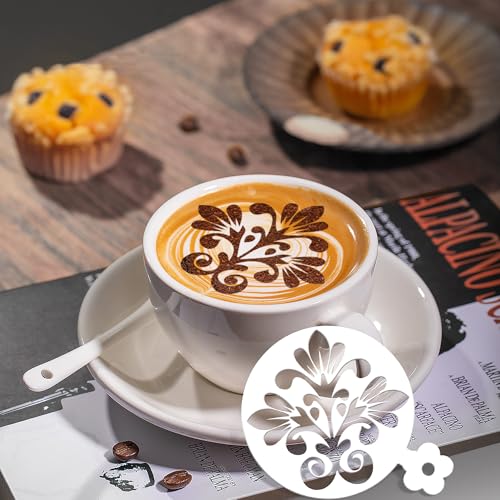 Mandala Coffee Stencils Reusable (25 Count)