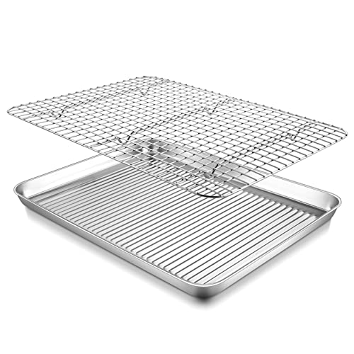 Baking Pan with Wire Rack