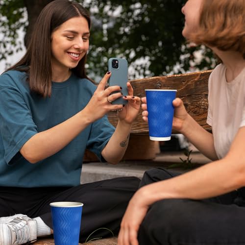 Disposable Paper Coffee Cups (120 Count)