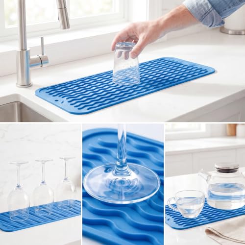 Silicone Dish Drying Mat for Multiple Usage