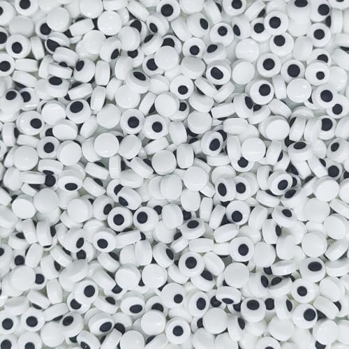 7mm Mini Candy Eyes for Decorating Edible Candy Eyes Eyeballs Halloween Sprinkles for Cake Decorations