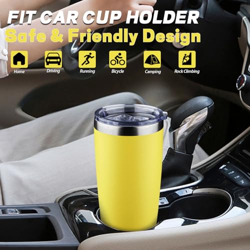20 oz Tumbler with Lids and Straws