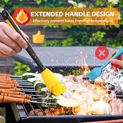 Extra Long Silicone Pastry Brush+Spatula