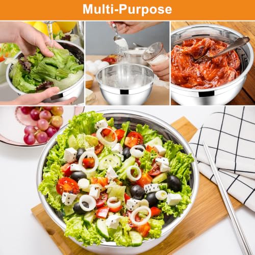Mixing Bowls with Lids Set (3 Count)
