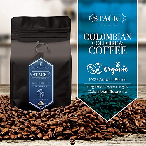 Organic Cold Brew Coffee Coarse Ground 12 OZ (12 Ounce)