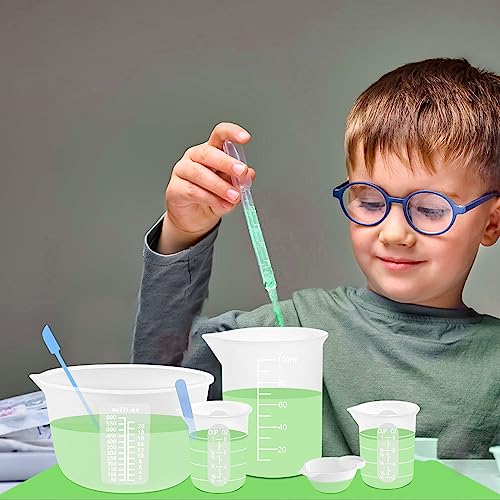 Silicone Measuring Cups Kit for Resin