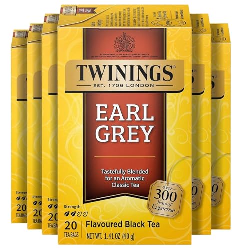Earl Grey Black Bergamot Caffeinated Tea Bags (120 Count)