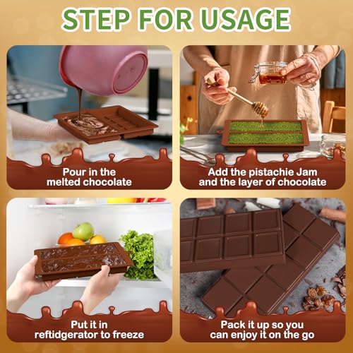 Chocolate Bar Mold (3 Count)