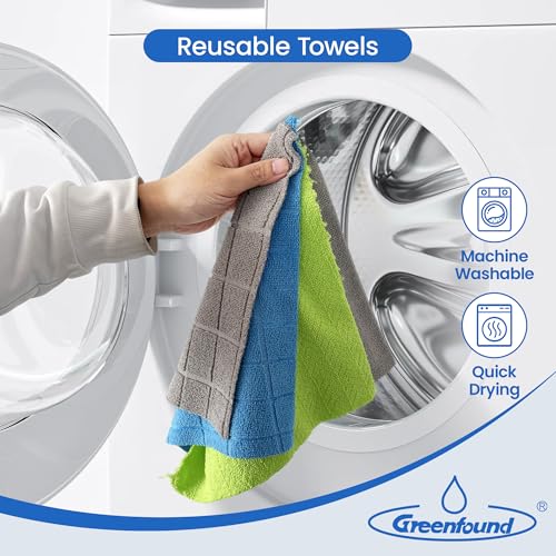 Microfiber Cleaning Cloth Roll (80 Count)