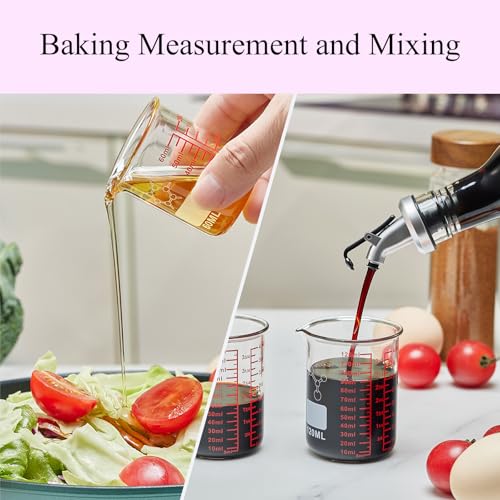 High Borosilicate Glass Measuring Cup Set