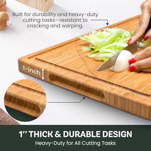 Bamboo Cutting Board for Kitchen