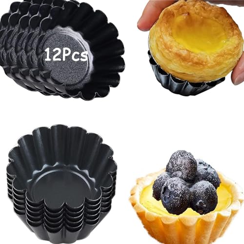 Egg Tart Molds (12 Count)