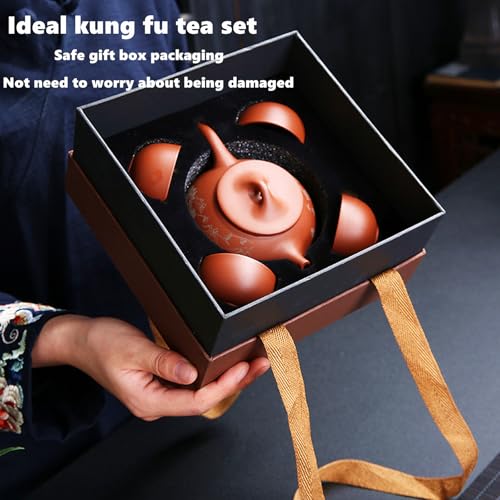 Zisha Teapot Teacup Set (5 Count)