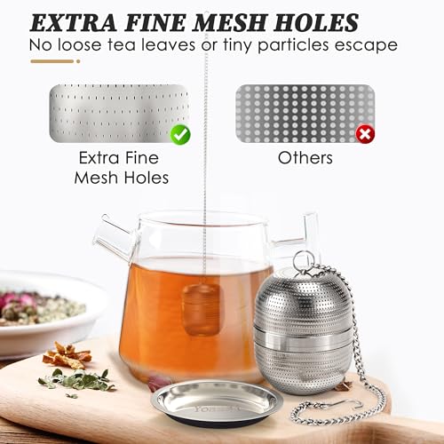 2 Pack Tea Infusers for Loose Tea