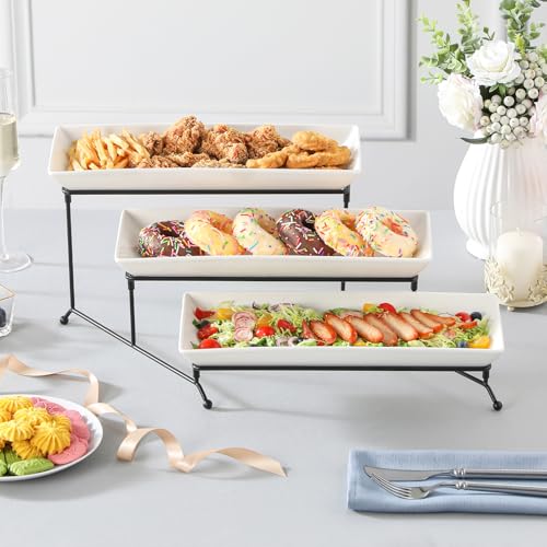 3 Tier Serving Trays (4 Count)