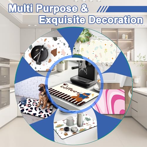 Dish Drying Mat for Kitchen Counter