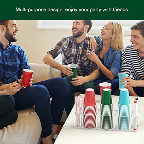 Triple Cup Holder With Marker Slot
