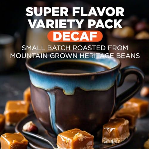 Maud’s Flavored Decaf Coffee Pods Variety Pack (80 Count)