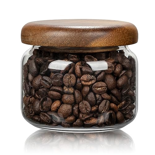 1 PC Small Glass Storage Jars with Airtight Lids