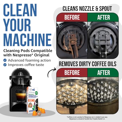 10 Pack Nespresso Original Compatible Cleaning Pods (10 Count)