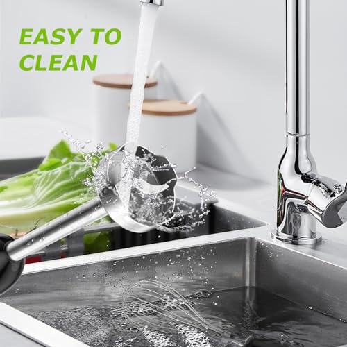 2-in-1 Immersion Handheld Blender with 20 Speeds & Turbo Mode