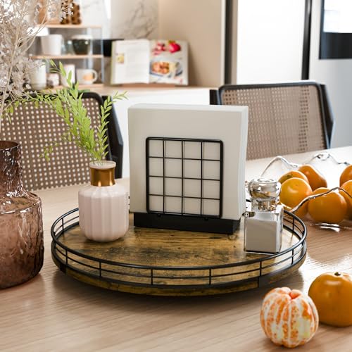 Lazy Susan Turntable Organizer for Table Top
