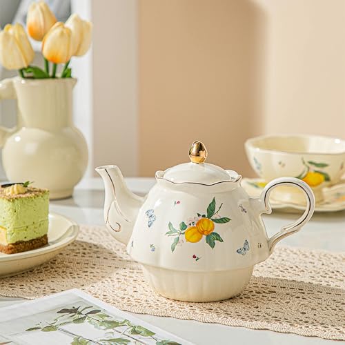Lemon Teapot & Cup Combo