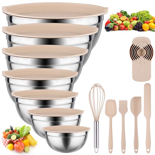 Mixing Bowls with Lids Set (25 Count)