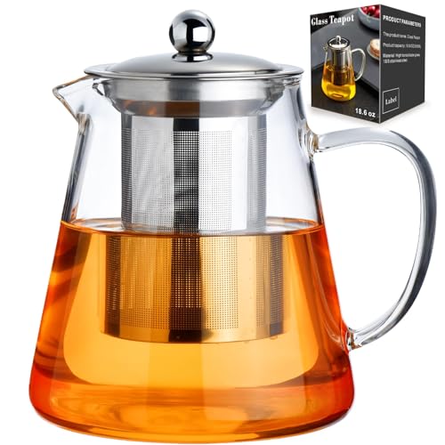Glass Teapot 18.6oz