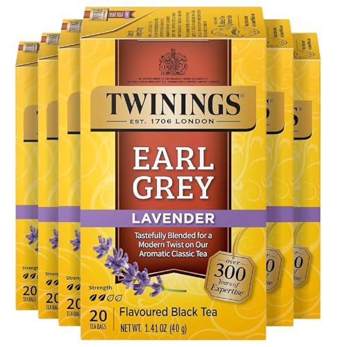 Earl Grey Lavender Black Tea Individually Wrapped Bags (120 Count)