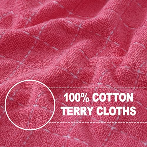 100% Cotton Terry Kitchen Towels (4 Count)