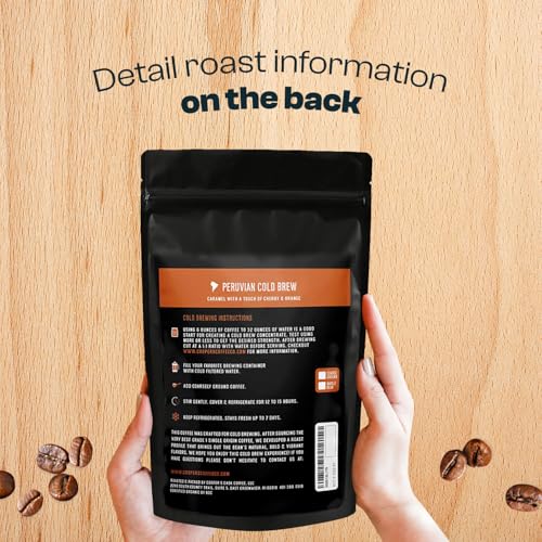 Peruvian Organic Cold Brew Coffee (16 Ounce)
