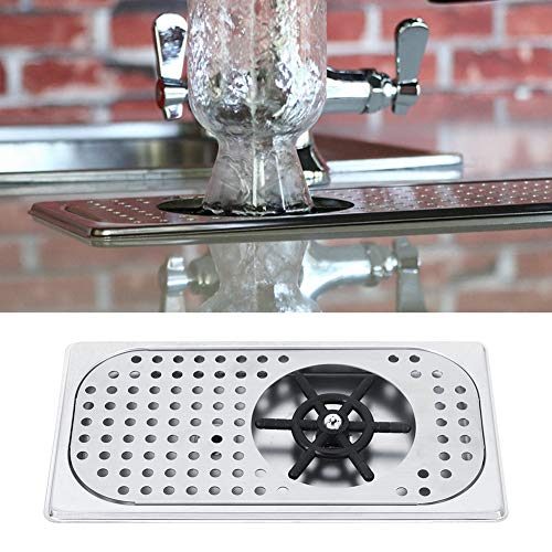 Cup Washing 114mm Diameter 201 Stainless Steel Machine Rinser Pitcher Drain and Drip Tray for Bar Coffee Shop G1