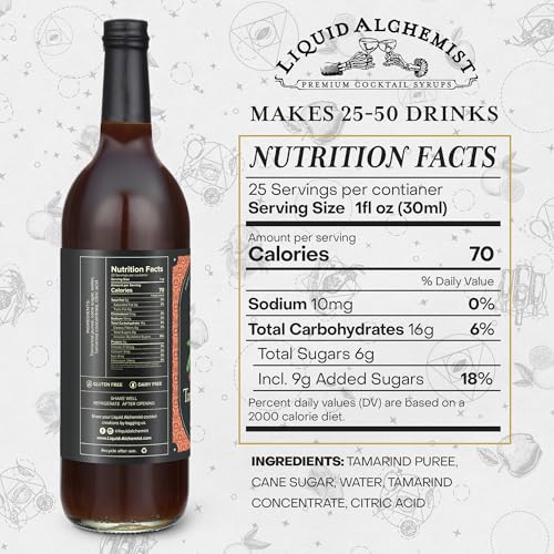 Tamarind Syrup for Cocktails (25.4 Fl Oz)